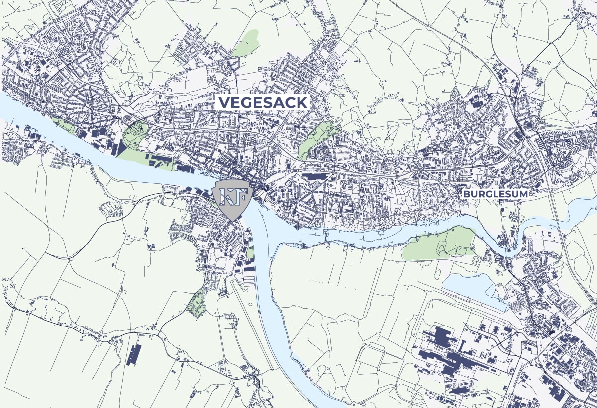 Karte Vegesack